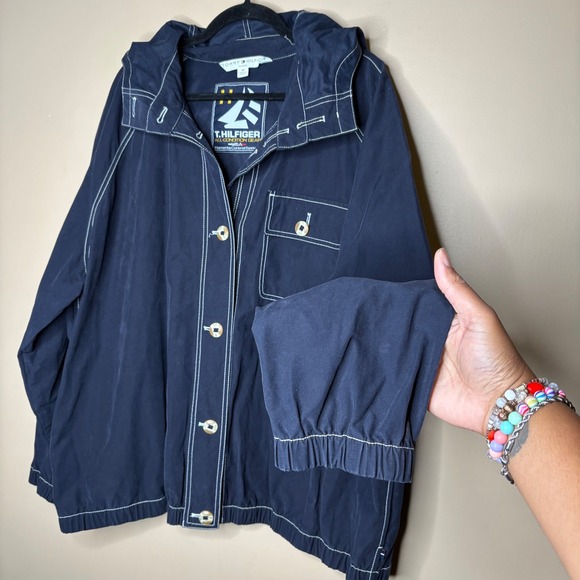 Tommy Hilfiger Women's Sz 3X Jacket  All Condition Gear Element Control Hooded - Picture 1 of 9